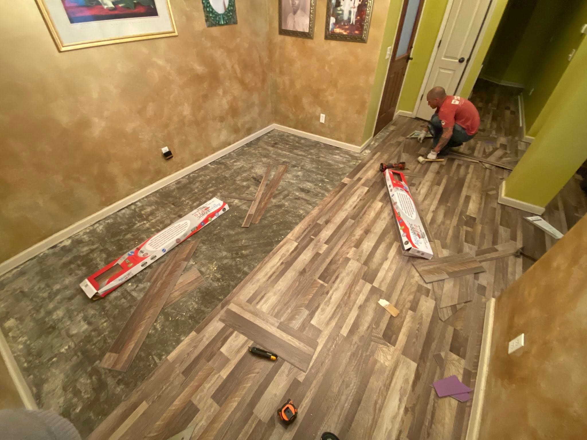 Floors — before